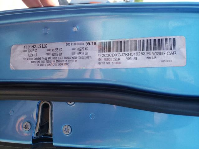 2C3CDXEJ6FH805893 Dodge Charger Srt 392