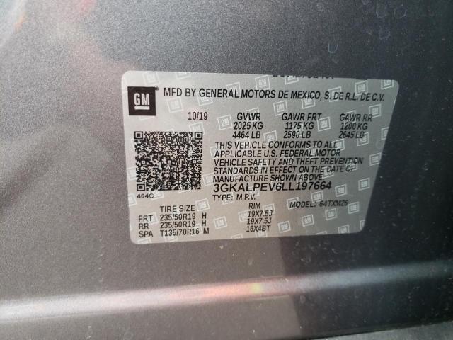 3GKALPEV6LL197664 GMC Terrain Slt