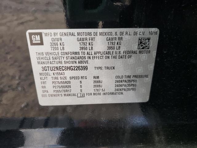 3GTU2NEC8HG226399 GMC Sierra K1500 Slt