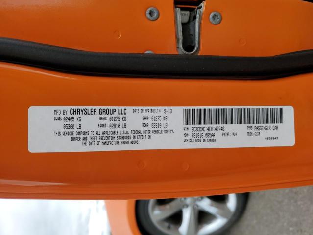 2C3CDXCT4EH142746 Dodge CHARGER R/T