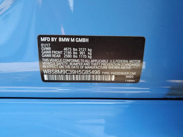 WBS8M9C39H5G85496 BMW M3