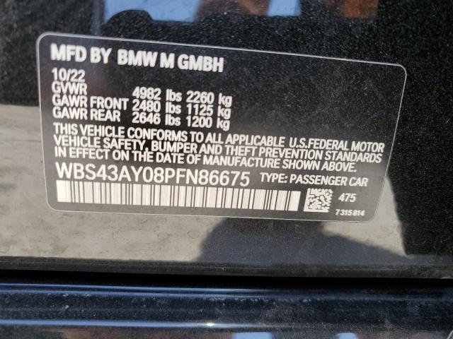 WBS43AY08PFN86675 BMW M3 Competition