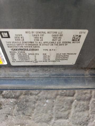 1GKKVRKD5EJ306941 GMC Acadia Slt-1