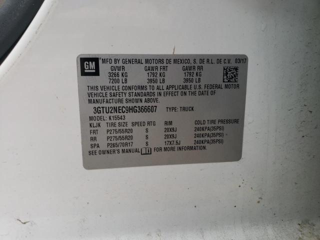 3GTU2NEC9HG366607 GMC Sierra K1500 Slt