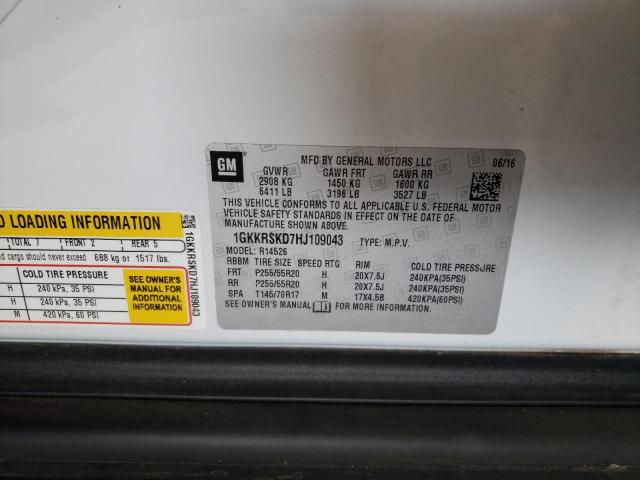 1GKKRSKD7HJ109043 GMC Acadia Limited Slt-2
