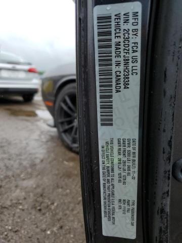2C3CDZFJ8NH238384 Dodge Challenger R/t Scat Pack