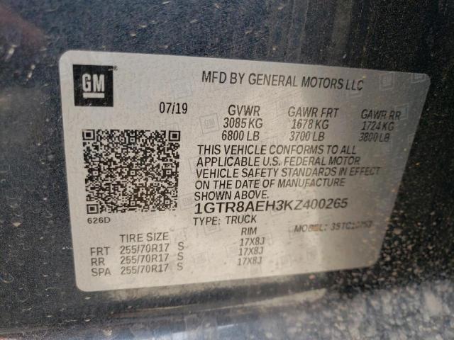 1GTR8AEH3KZ400265 GMC Sierra C1500