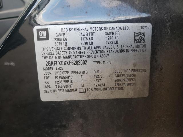 2GKFLXEKXF6282902 GMC Terrain Slt