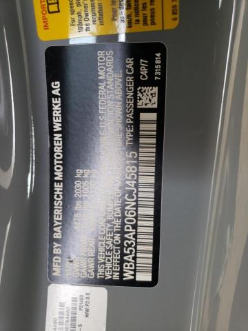 WBA53AP06NCJ45815 BMW 430I
