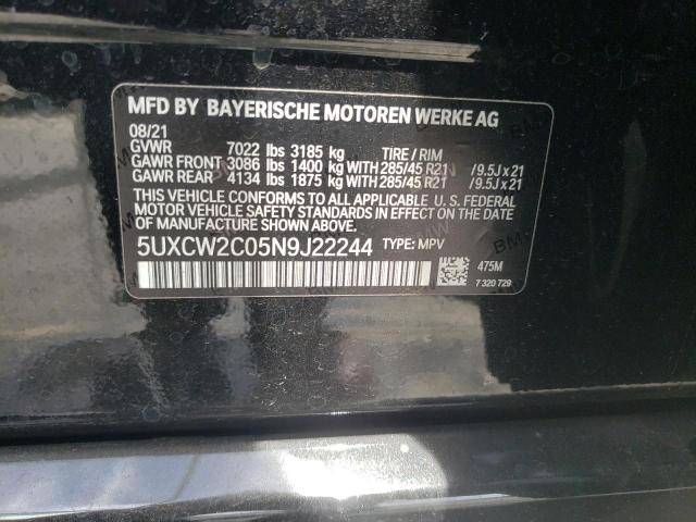 5UXCW2C05N9J22244 BMW X7 Xdrive40i