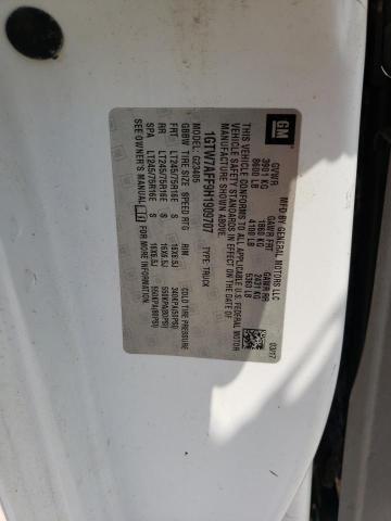 1GTW7AFF9H1909707 GMC Savana G2500