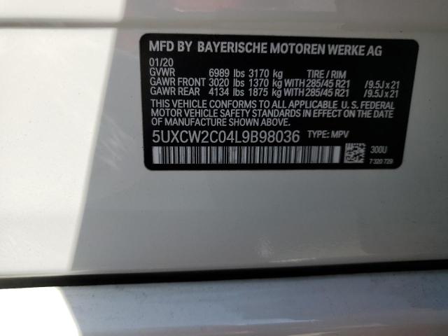 5UXCW2C04L9B98036 BMW X7 Xdrive40i