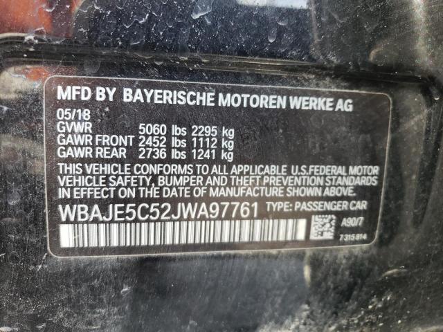 WBAJE5C52JWA97761 BMW 540 I