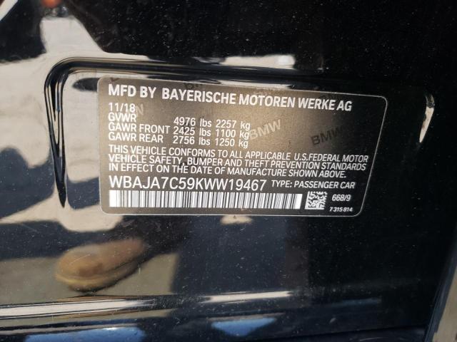 WBAJA7C59KWW19467 BMW 530 XI