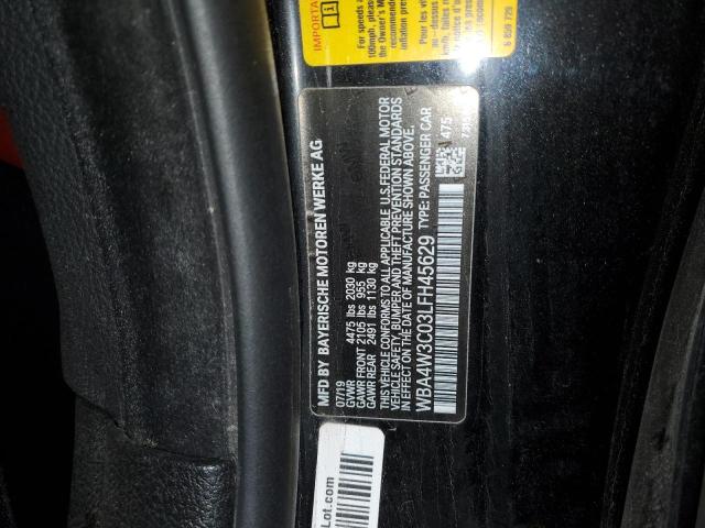 WBA4W3C03LFH45629 BMW 430I