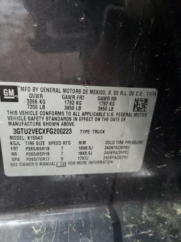 3GTU2VECXFG200223 GMC Sierra K1500 Slt