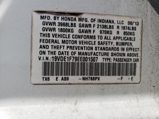 19VDE1F79EE001507 Acura Ilx 20 Tech