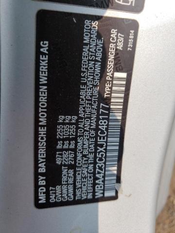 WBA4Z3C5XJEC48177 BMW 430xi