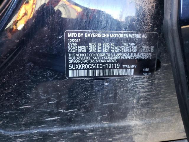 5UXKR0C54E0H19119 BMW X5 Xdrive35i