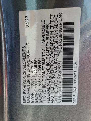 19UDE4H69PA025651 Acura Integra A-spec Tech