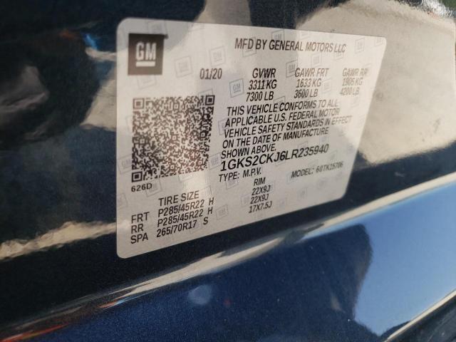 1GKS2CKJ6LR235940 GMC YUKON DENALI