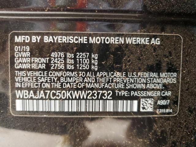 WBAJA7C50KWW23732 BMW 530 XI