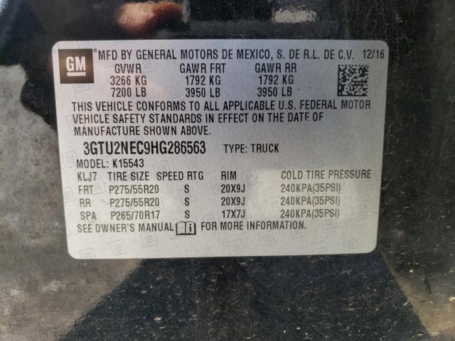 3GTU2NEC9HG286563 GMC Sierra K1500 Slt