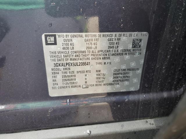 3GKALPEX9JL208641 GMC Terrain Slt
