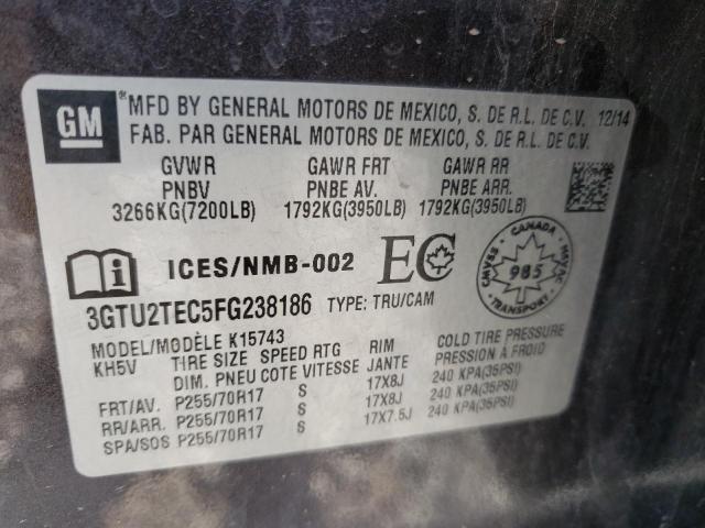 3GTU2TEC5FG238186 GMC Sierra K1500