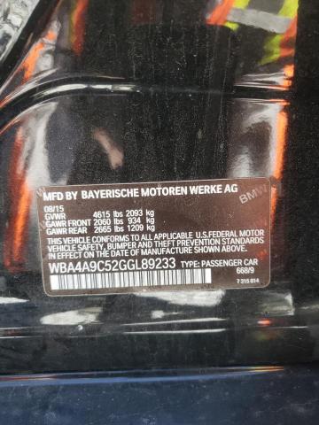 WBA4A9C52GGL89233 BMW 428 I Gran Coupe Sulev