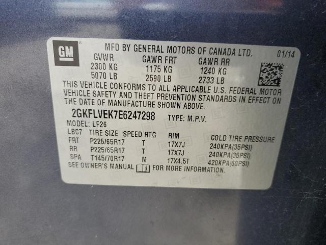 2GKFLVEK7E6247298 GMC Terrain Sle
