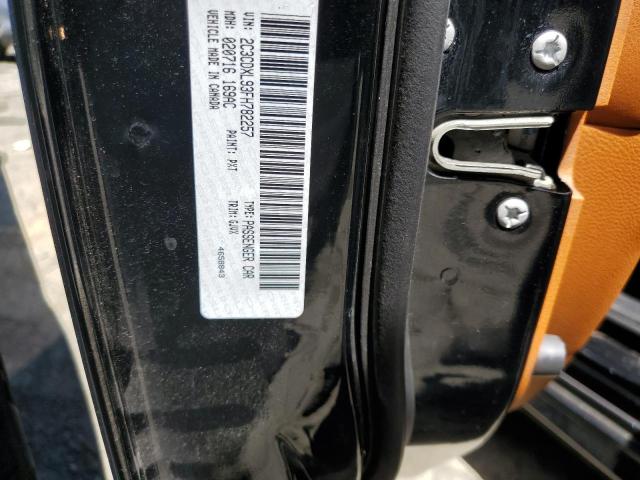 2C3CDXL93FH782257 Dodge Charger Srt Hellcat