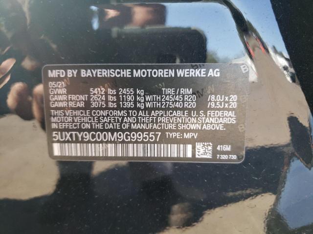 5UXTY9C00M9G99557 BMW X3 Xdrivem40i