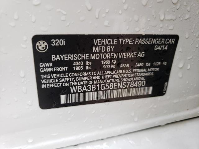 WBA3B1G58ENS78490 BMW 320 I