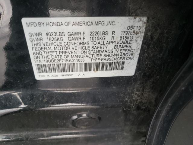 19UDE2F71KA011056 Acura Ilx Premium