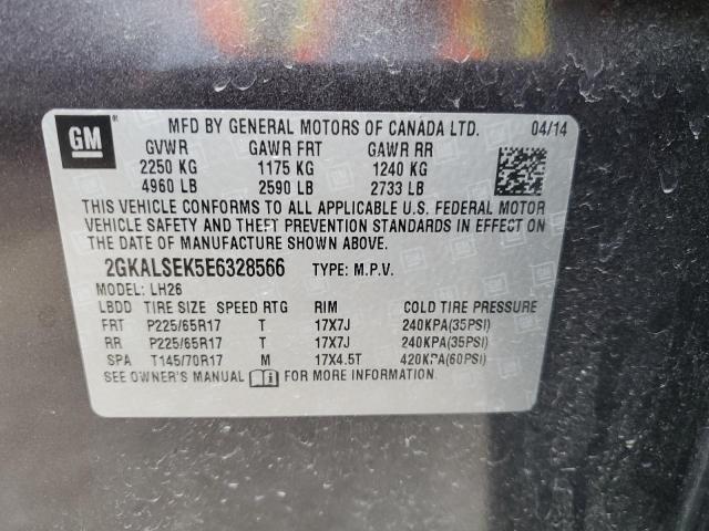 2GKALSEK5E6328566 GMC Terrain Slt