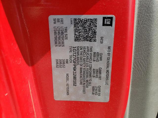 1GTZ7GFP6K1280102 GMC Savana G3500