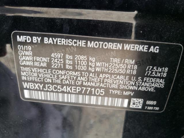 WBXYJ3C54KEP77105 BMW X2 Sdrive28i