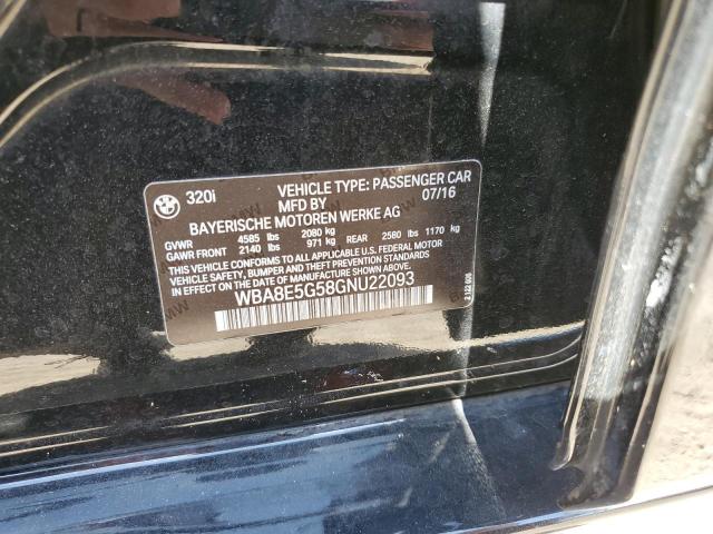 WBA8E5G58GNU22093 BMW 320 XI