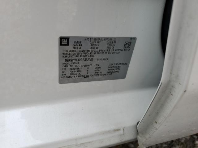 1GKS2HKJ2GR302987 GMC YUKON XL DENALI