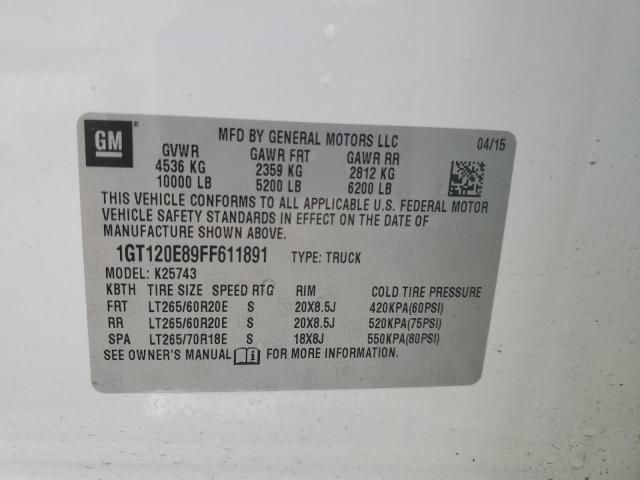 1GT120E89FF611891 GMC Sierra K2500 Denali
