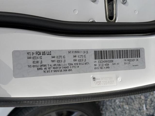 2C3CDXHG4KH532690 Dodge CHARGER GT