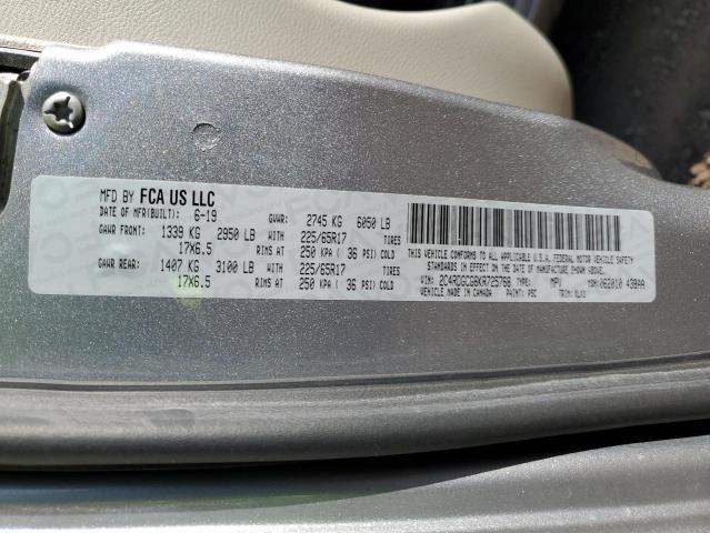 2C4RDGCG6KR725768 Dodge Grand Caravan Sxt