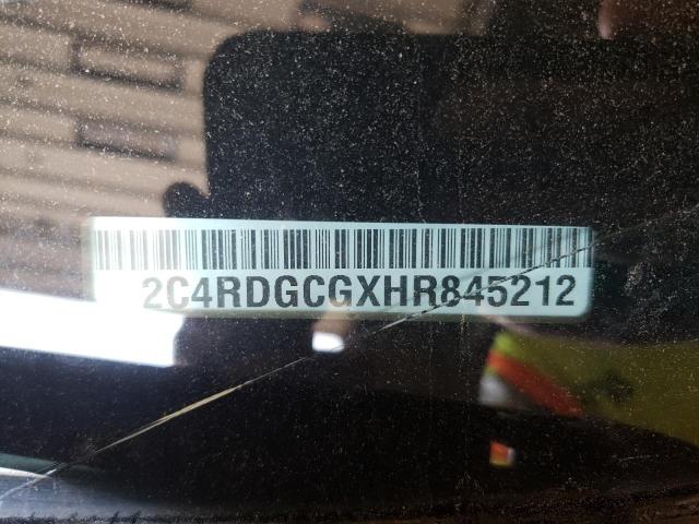 2C4RDGCGXHR845212 Dodge Grand Caravan Sxt