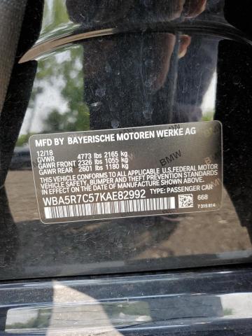 WBA5R7C57KAE82992 BMW 330XI