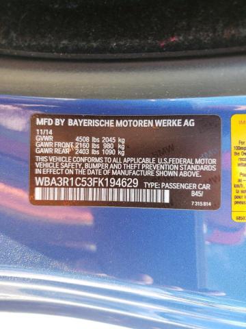 WBA3R1C53FK194629 BMW 435 I