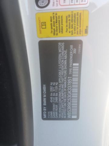 WBS3R9C53GK337851 BMW M4