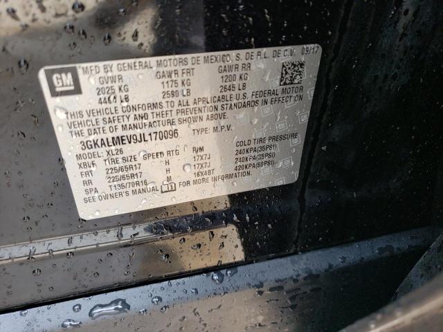 3GKALMEV9JL170096 GMC Terrain Sle
