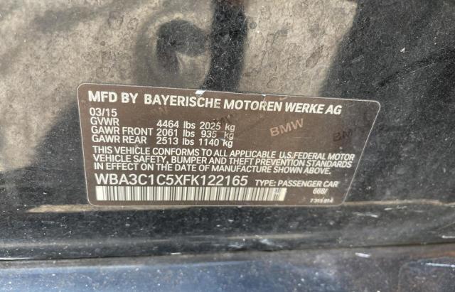 WBA3C1C5XFK122165 BMW 328 I Sulev