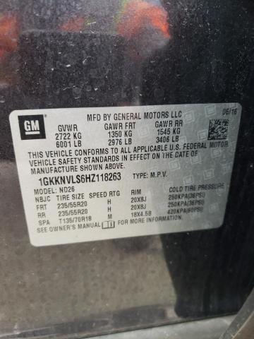 1GKKNVLS6HZ118263 GMC Acadia All Terrain